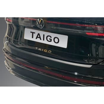 Cadre de protection de pare-chocs arrière ABS adapté à Volkswagen Taigo 2021- Noir