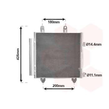 Condenseur, climatiseur 53015705 International Radiators