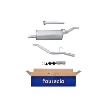 Silencieux d'extrémité - Kit Easy2Fit - Set avec pièces de montage 8LD 366 035-781 Hella