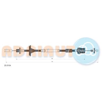 Cable d'embrayage