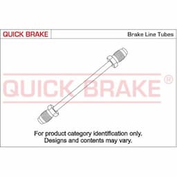 Conduite de frein CU-0480A-A Quick Brake