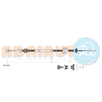 Cable d'embrayage