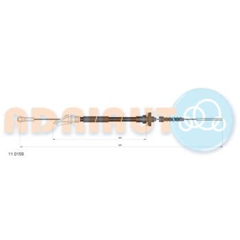 Cable d'embrayage