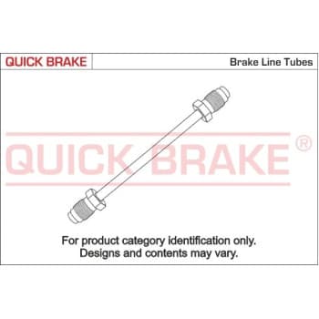 Conduite de frein CU-0485B5-A Quick Brake