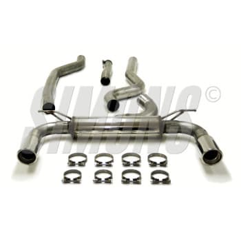 Pot d'échappement Simons sur mesure pour BMW 320D/420D -06/2015