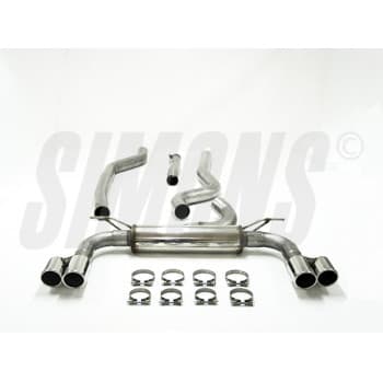 Pot d'échappement Simons sur mesure pour BMW 320D/420D -06/2015