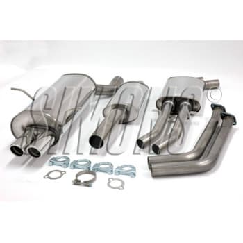 Pot d'échappement Simons sur mesure pour BMW Série 3 E46 -2001