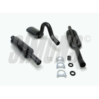 Pot d'échappement Simons sur mesure pour Opel Ascona/Manta Type B 1975-1990