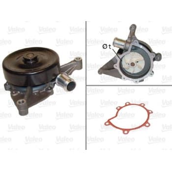 Pompe à eau, refroidissement du moteur 506821 Valeo