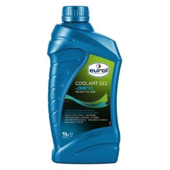 Liquide de refroidissement Eurol G11 -36°C 1L