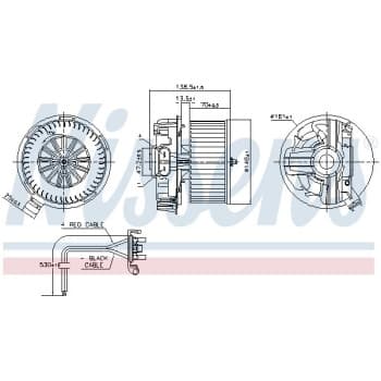 Ventilation intérieure 87385 Nissens