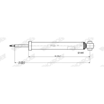 Amortisseur G1441 Monroe