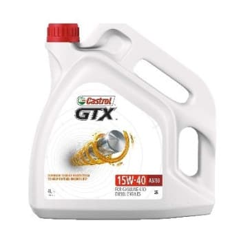 Huile moteur Castrol GTX 15W40 A3/B3 4L