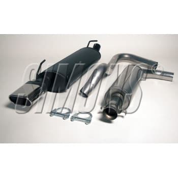 Pot d'échappement Simons sur mesure pour Saab 9-3 Aero I 2000