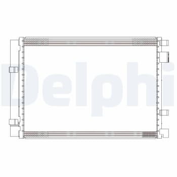 Condenseur, climatisation CF20306 Delphi
