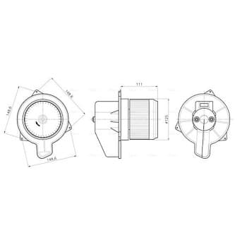 Ventilation intérieure FT8489 Ava Quality Cooling