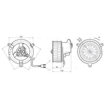 Ventilation intérieure MS8784 Ava Quality Cooling