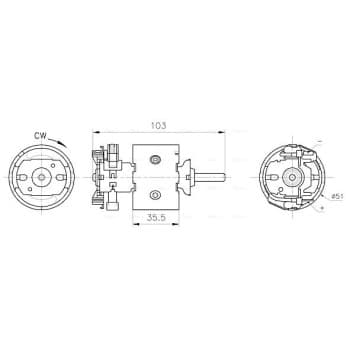 Ventilation intérieure MS8783 Ava Quality Cooling