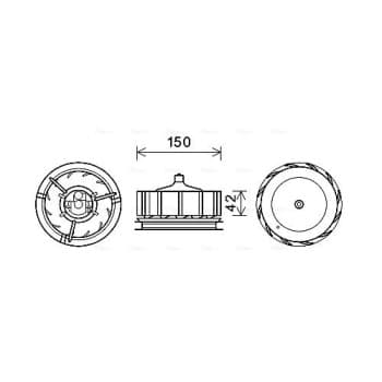 ventilateur de poêle VL8083 Ava Quality Cooling