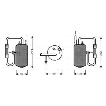Filtre déshydratant, climatisation