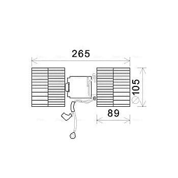 ventilateur de poêle FD8569 Ava Quality Cooling