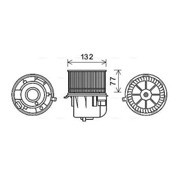 ventilateur de poêle FD8572 Ava Quality Cooling