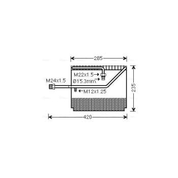 Evaporateur climatisation