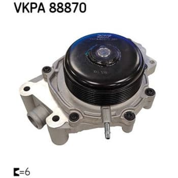 Pompe à eau, refroidissement du moteur VKPA 88870 SKF