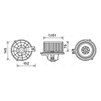 ventilateur de poêle KA8234 Ava Quality Cooling