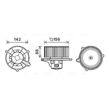 ventilateur de poêle KA8254 Ava Quality Cooling