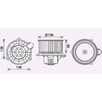 ventilateur de poêle KA8287 Ava Quality Cooling