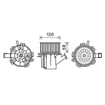 ventilateur de poêle MC8018 Ava Quality Cooling