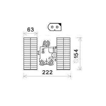 ventilateur de poêle MS8632 Ava Quality Cooling