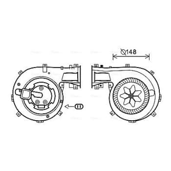 ventilateur de poêle OL8618 Ava Quality Cooling