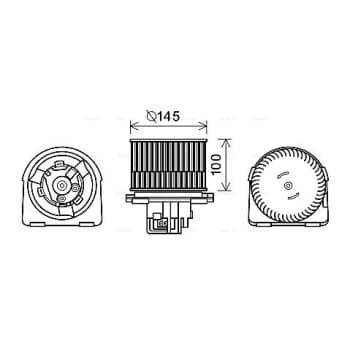 ventilateur de poêle OL8619 Ava Quality Cooling