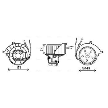 ventilateur de poêle OL8629 Ava Quality Cooling