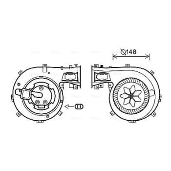 ventilateur de poêle OL8630 Ava Quality Cooling