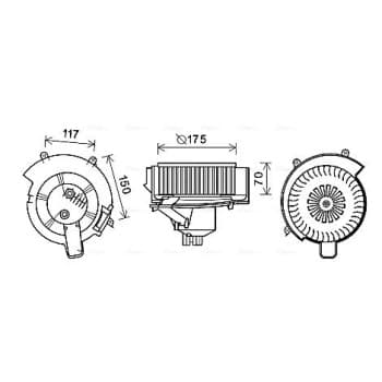 ventilateur de poêle OL8646 Ava Quality Cooling