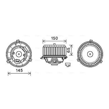 ventilateur de poêle OL8674 Ava Quality Cooling