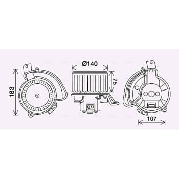 ventilateur de poêle OL8689 Ava Quality Cooling