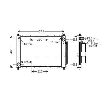 Module de refroidissement RTM405 Ava Quality Cooling