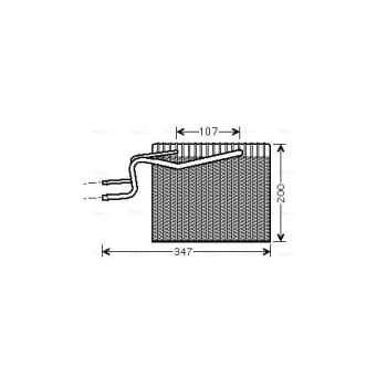 Evaporateur climatisation