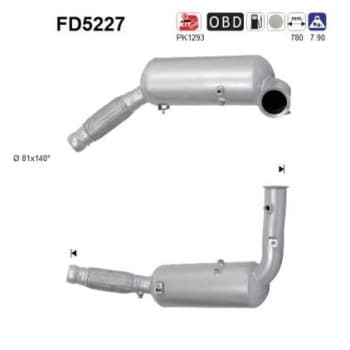Filtre à particules FD5227 AS