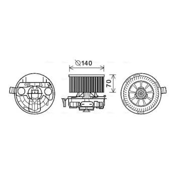 ventilateur de poêle RT8574 Ava Quality Cooling