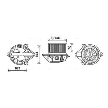 ventilateur de poêle RT8577 Ava Quality Cooling