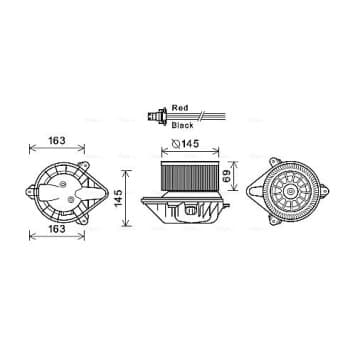 ventilateur de poêle RT8583 Ava Quality Cooling