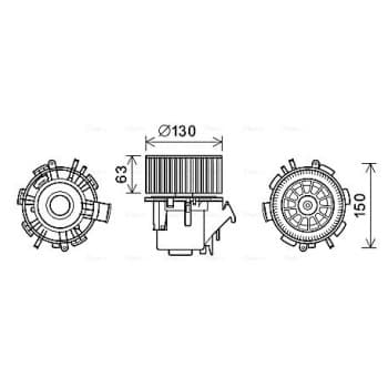 ventilateur de poêle RT8599 Ava Quality Cooling