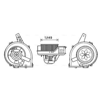 ventilateur de poêle ST8044 Ava Quality Cooling