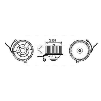 ventilateur de poêle ST8505 Ava Quality Cooling