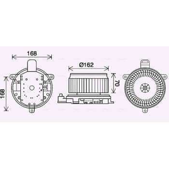 ventilateur de poêle TO8740 Ava Quality Cooling